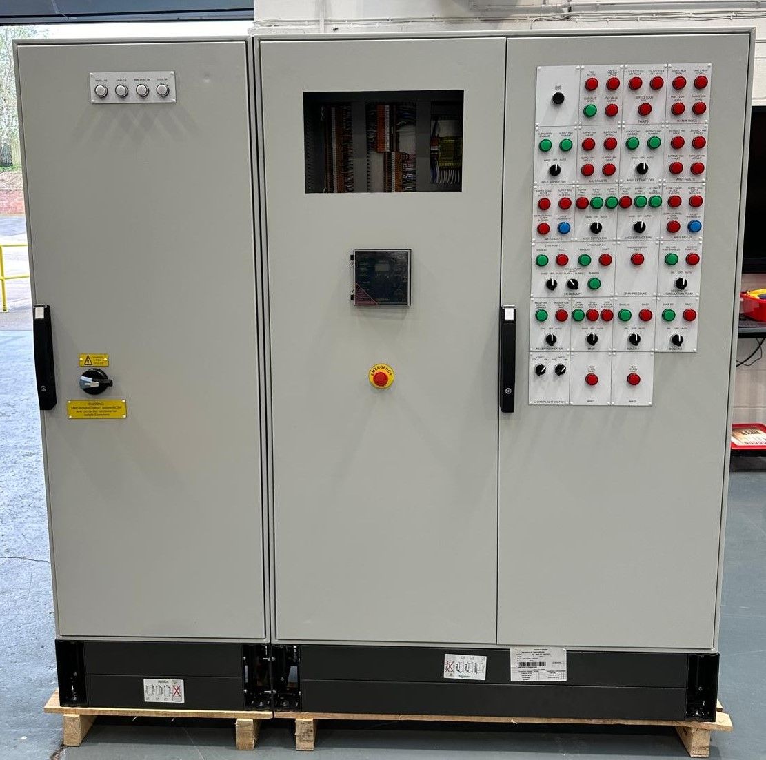 Large BMS motor control centre